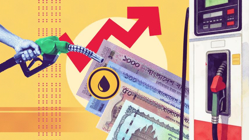 ১৩৫ টাকার ডিজেলে শুল্ক-কর ৩৬ টাকা: রাজস্ব বাড়াতে মূল্যস্ফীতির আগুনে ঘি